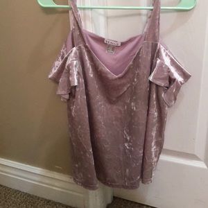 Cold shoulder top
